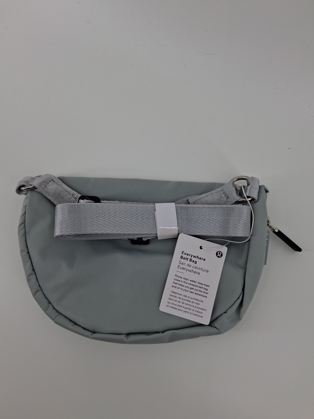 lululemon athletica Light Gray Crossbody Pouch with Front Zip Pocket - Picture 3 of 5